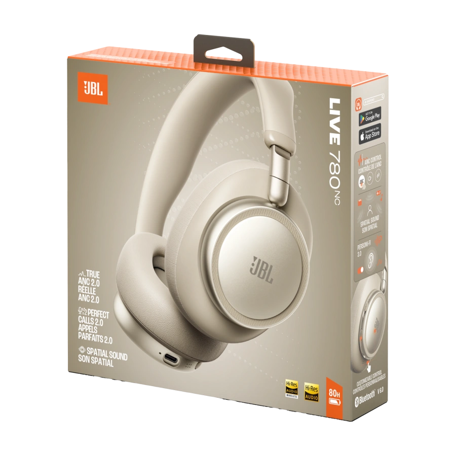 Навушники JBL Live 780NC - Champagne (JBLLIVE780NCCPG)