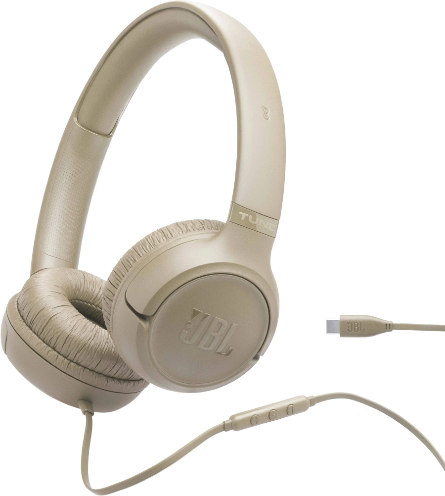 Навушники JBL Tune 530c USB-C - Beige (JBLT530CBEG)