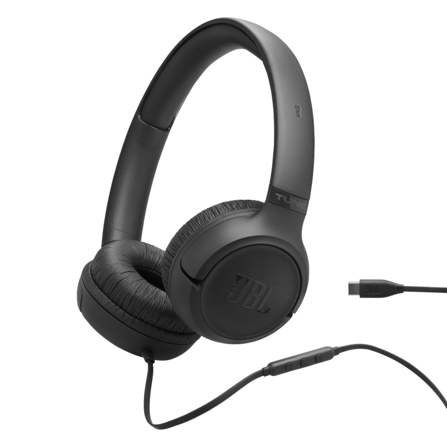 Навушники JBL Tune 530c USB-C - Black (JBLT530CBLK)