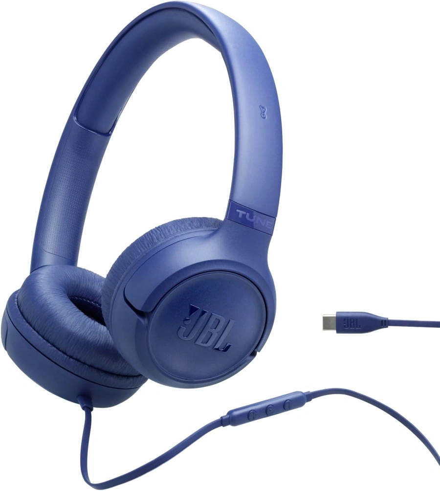 Навушники JBL Tune 530c USB-C - Blue (JBLT530CBLU)