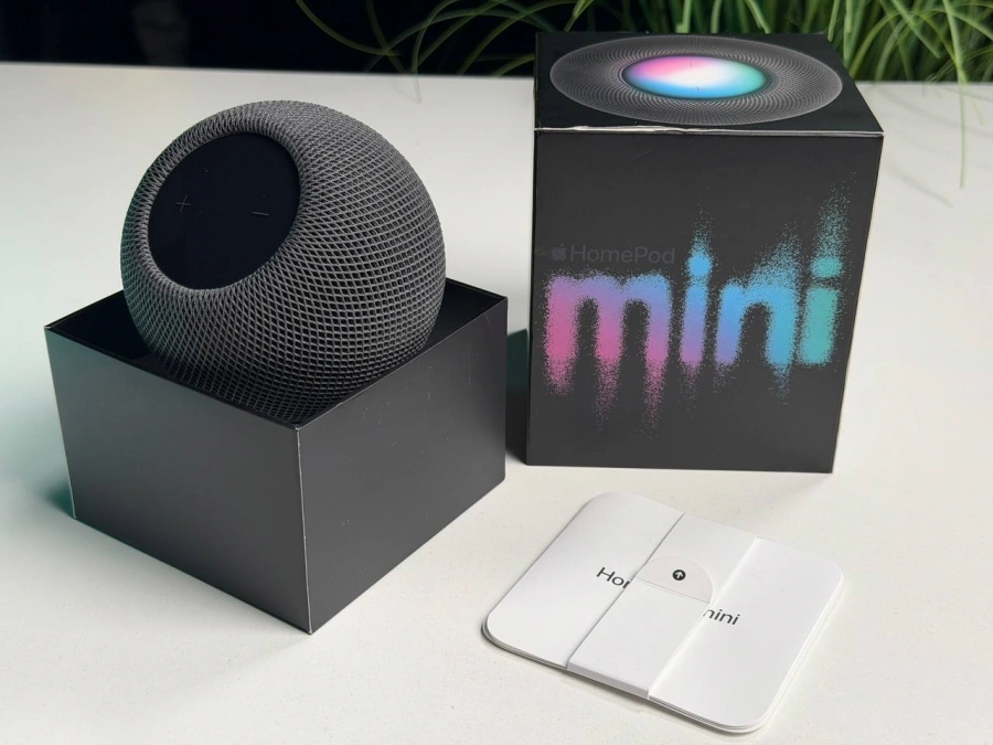 ВЖИВАНИЙ Б/У Apple HomePod mini Space Gray (MY5G2) - Состояние: хороший | Комплектация: полный | Гарантия: 3 мес.