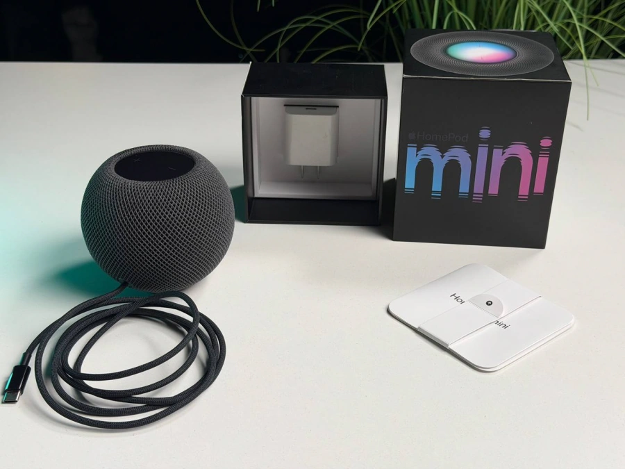 ВЖИВАНИЙ Б/У Apple HomePod mini Space Gray (MY5G2) - Состояние: хороший | Комплектация: полный | Гарантия: 3 мес.