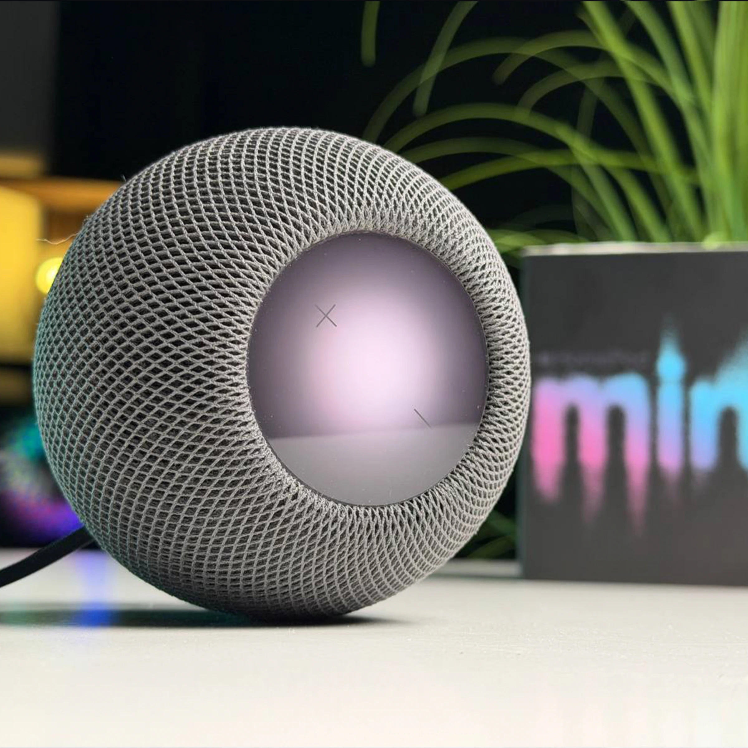 ВЖИВАНИЙ Б/У Apple HomePod mini Space Gray (MY5G2) - Состояние: хороший | Комплектация: полный | Гарантия: 3 мес.