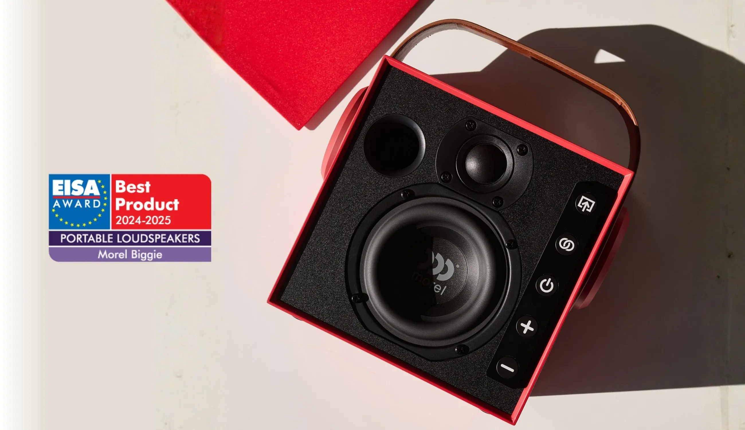 Портативна Hi-Fi колонка Morel BIGGIE - Ruby Red (1C103053)