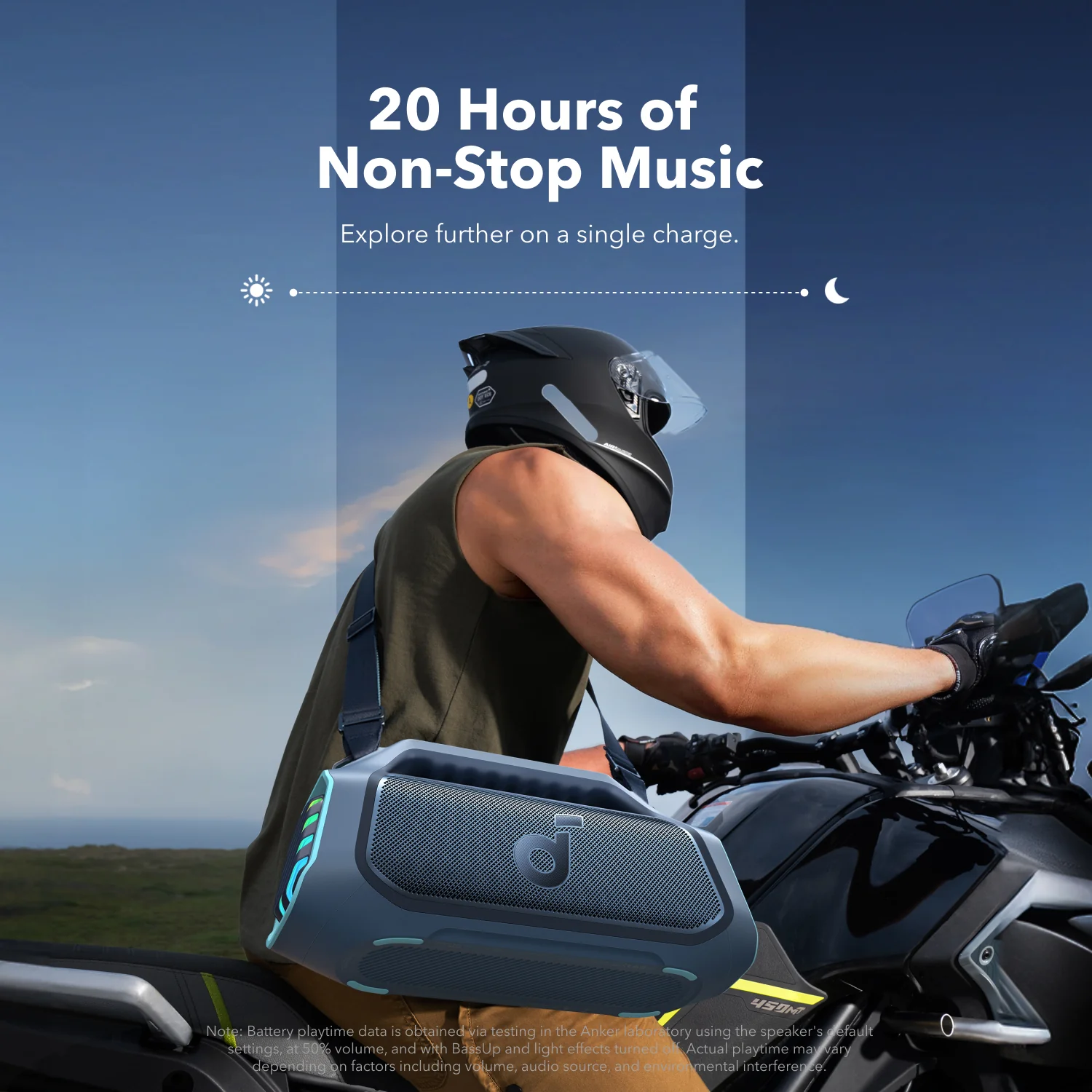 Портативна колонка Anker SoundCore Boom 2 Plus - Blue (A3134031)