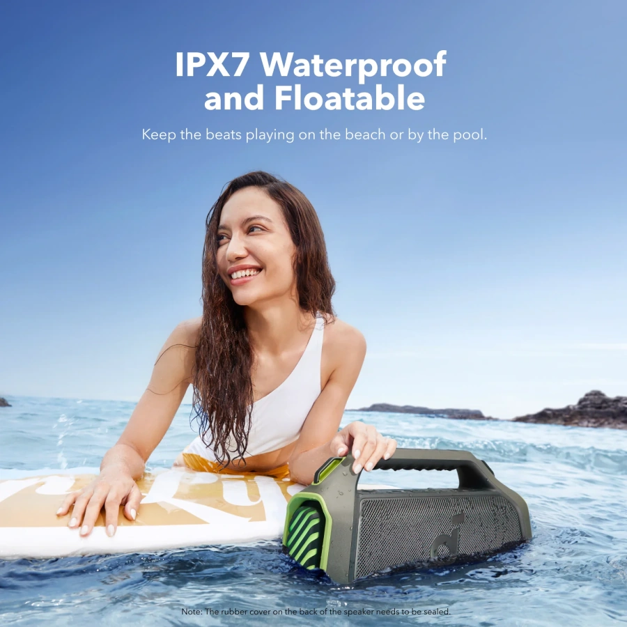Портативная колонка Anker SoundCore Boom 2 Plus - Green (A3134061)