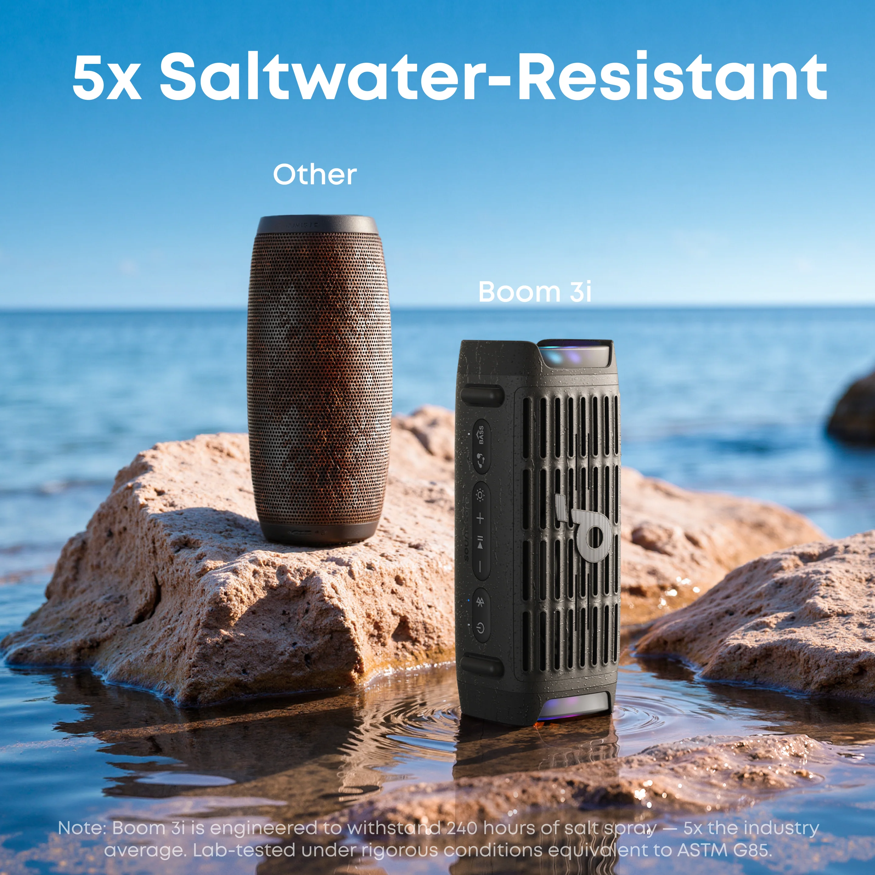 Портативна колонка Anker SoundCore Boom 3i - Black (D5100010)