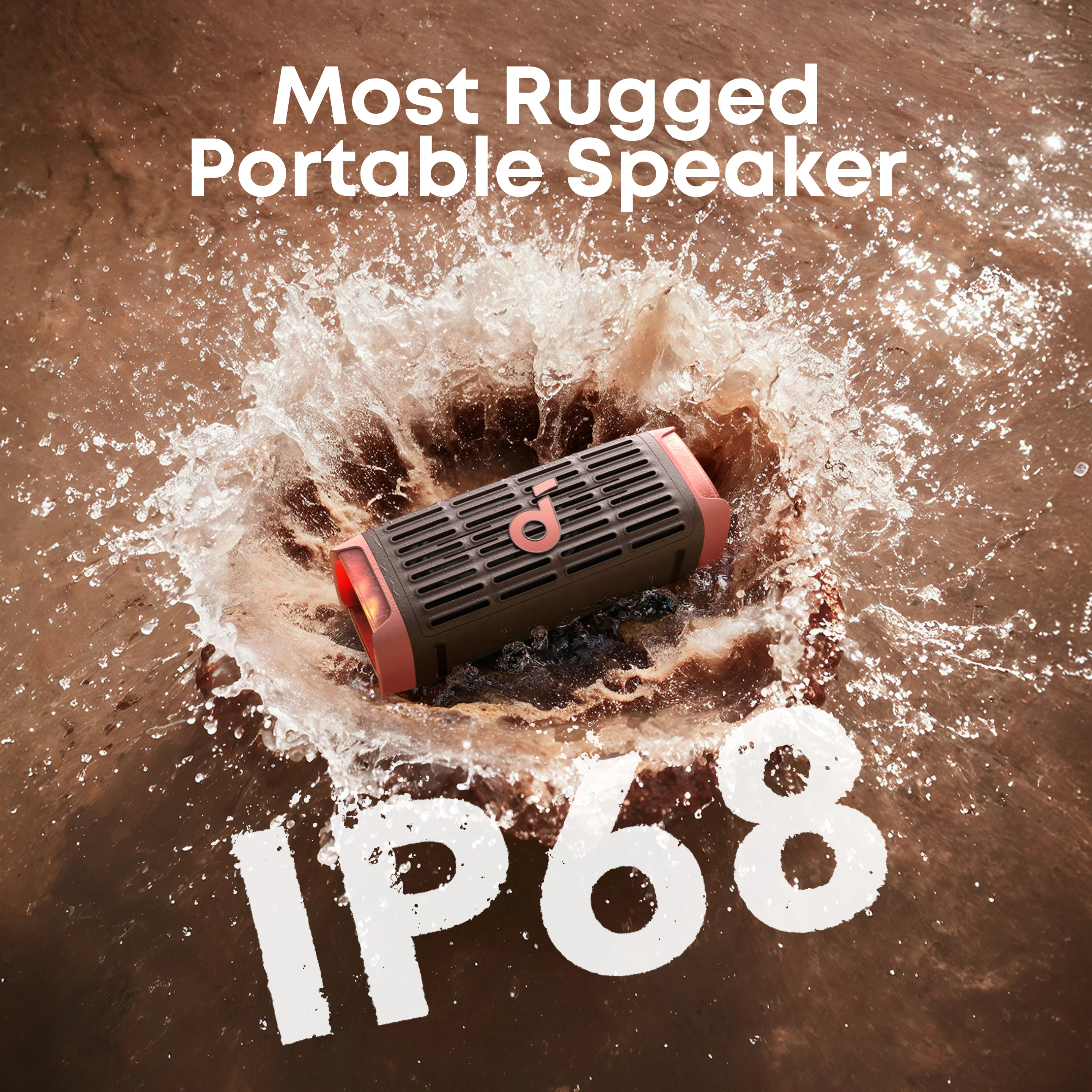 Портативна колонка Anker SoundCore Boom 3i - Brown (D5100080)