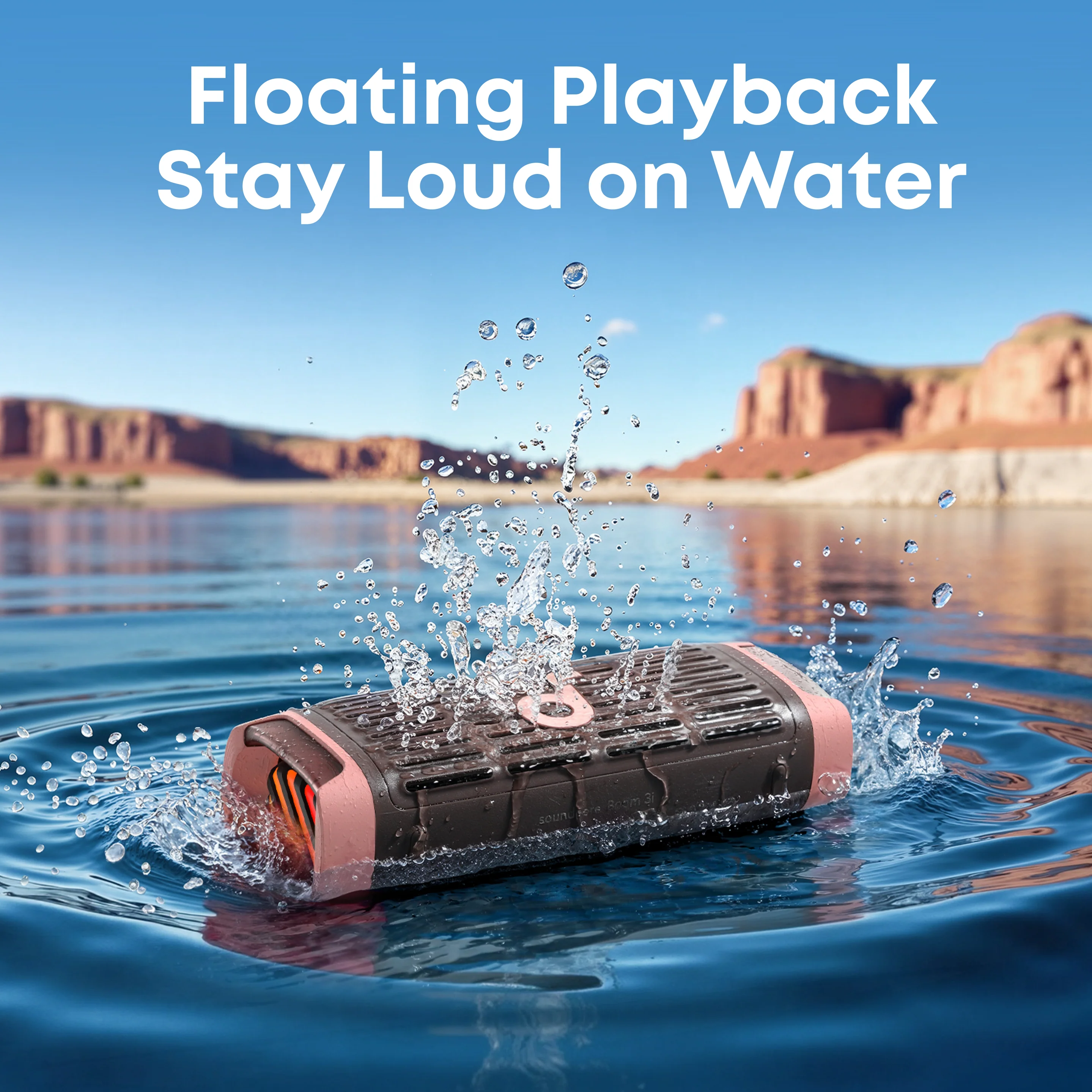 Портативна колонка Anker SoundCore Boom 3i - Brown (D5100080)