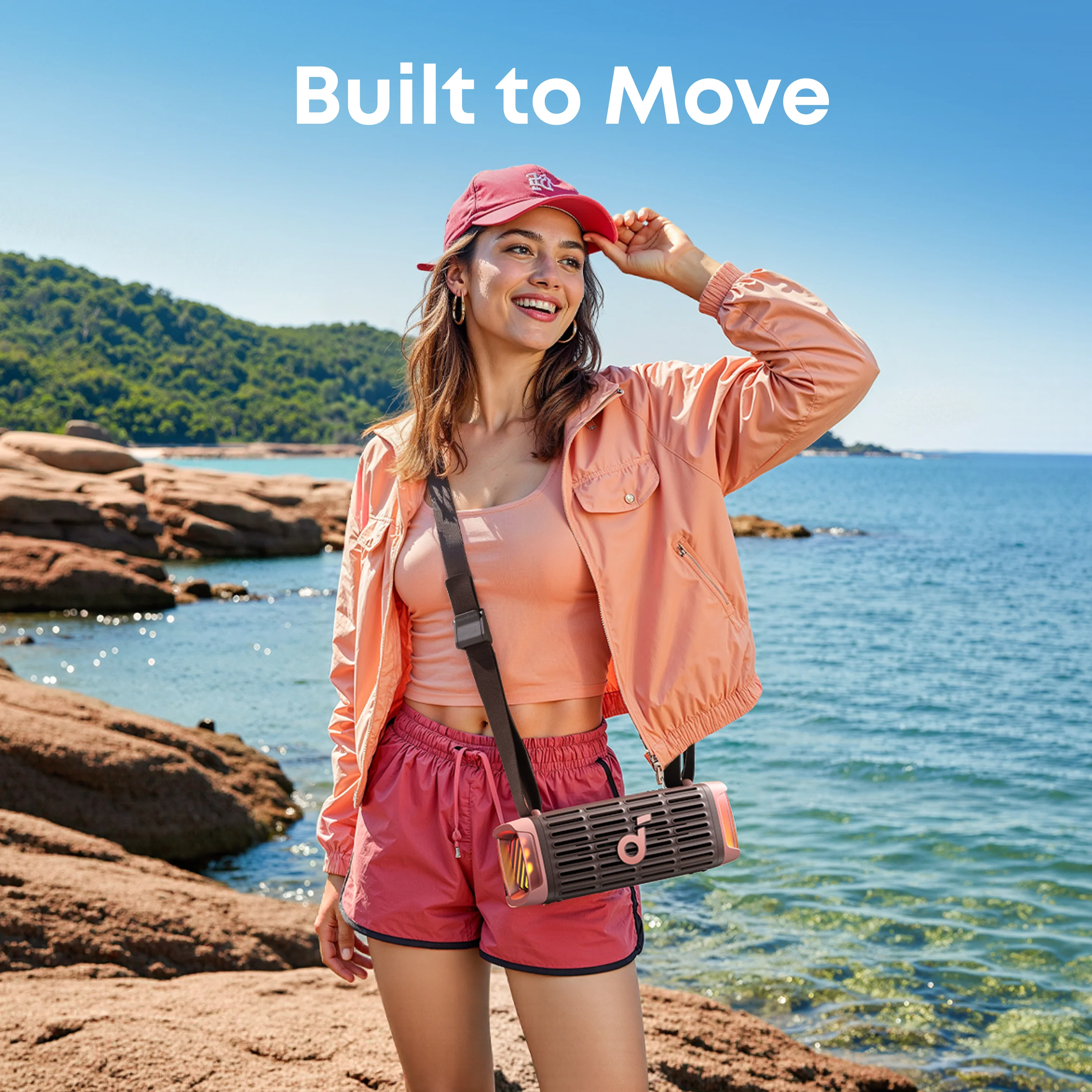 Портативна колонка Anker SoundCore Boom 3i - Brown (D5100080)