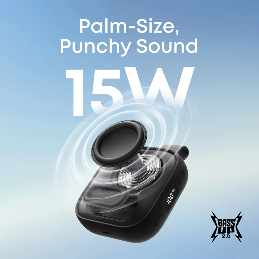 Портативная колонка Anker SoundCore Boom Go 3i - Black (D5103010)