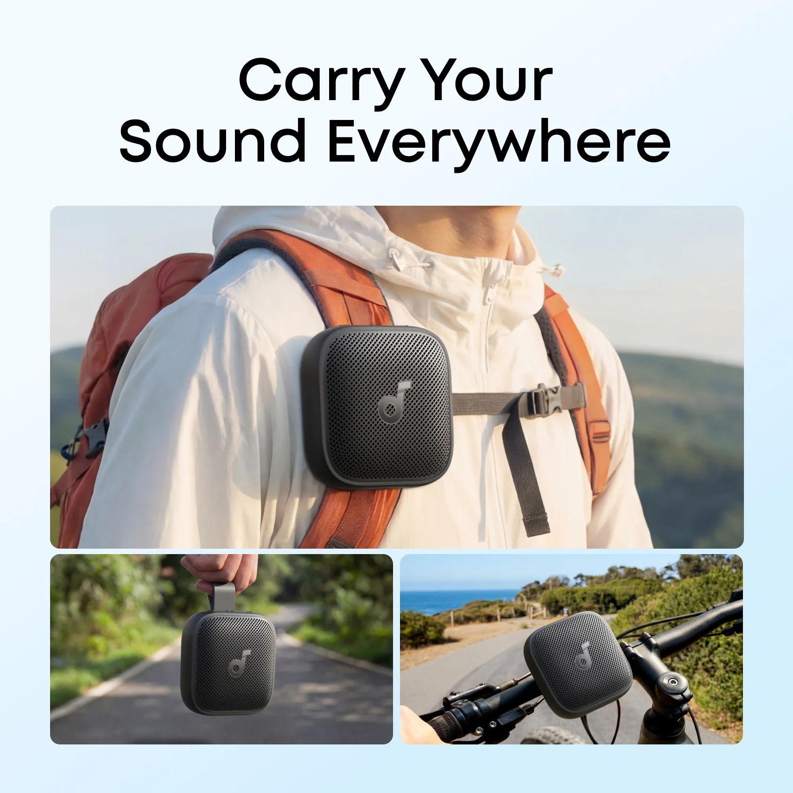 Портативная колонка Anker SoundCore Boom Go 3i - Black (D5103010)