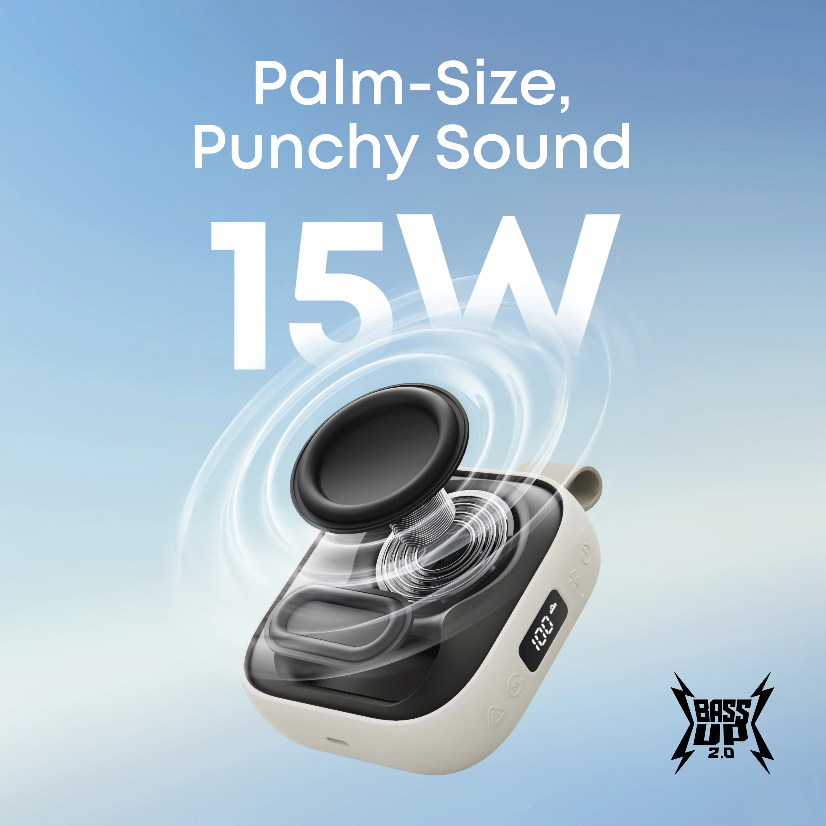Портативная колонка Anker SoundCore Boom Go 3i - Moonlit White (D5103020)
