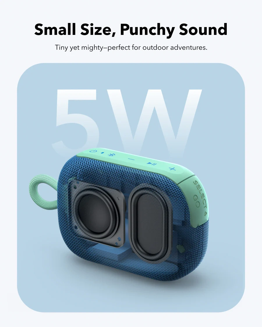 Портативна колонка Anker SoundCore Select 4 Go - Blue (A31X1031)