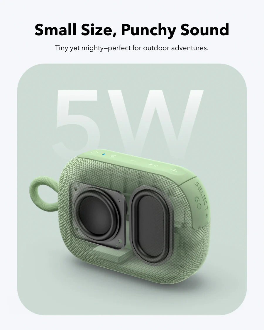 Портативна колонка Anker SoundCore Select 4 Go - Green (A31X1061)