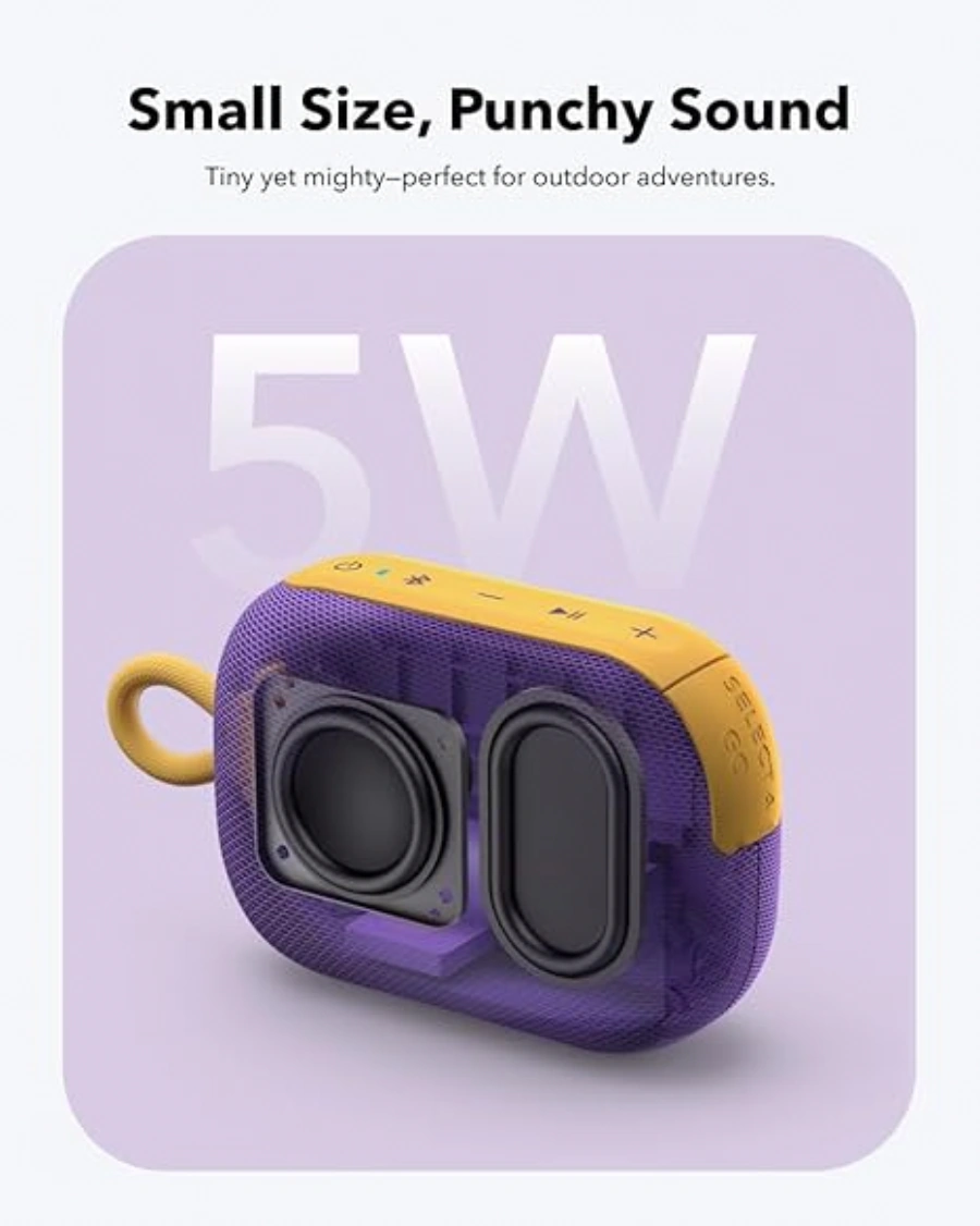 Портативна колонка Anker SoundCore Select 4 Go - Purple (A31X10Q1)