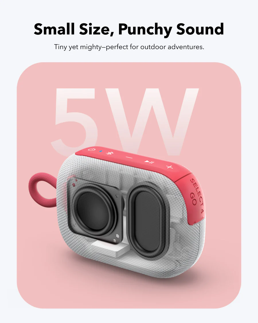 Портативна колонка Anker SoundCore Select 4 Go - Red (A31X1091)