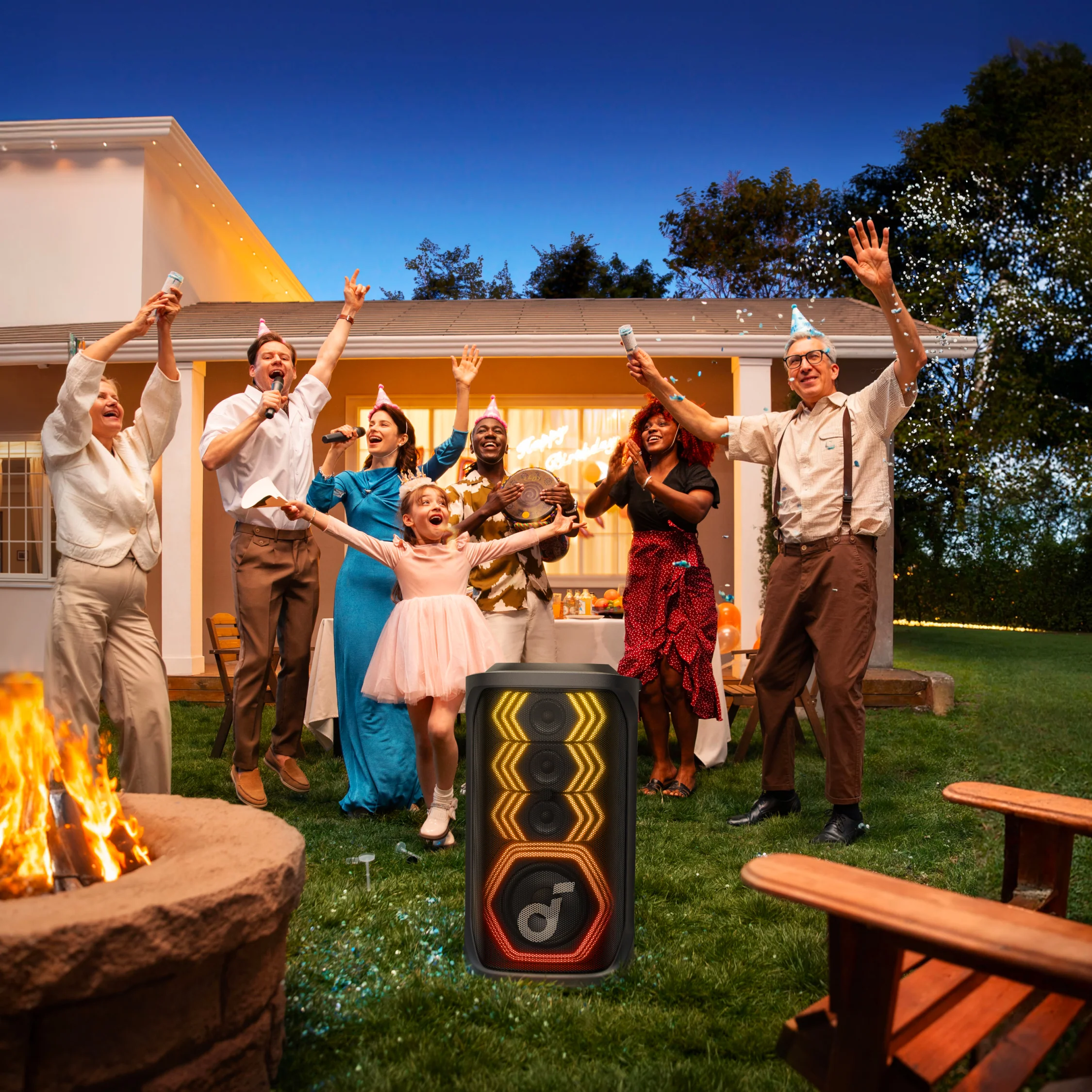 Портативна колонка Anker SoundСore Rave 3S - Black (A31A3012)