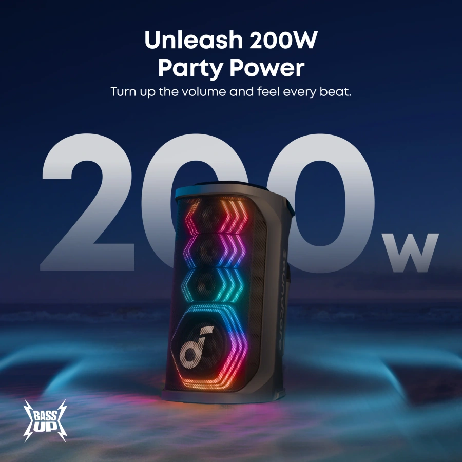 Портативна колонка Anker SoundСore Rave 3S - Black (A31A3012)