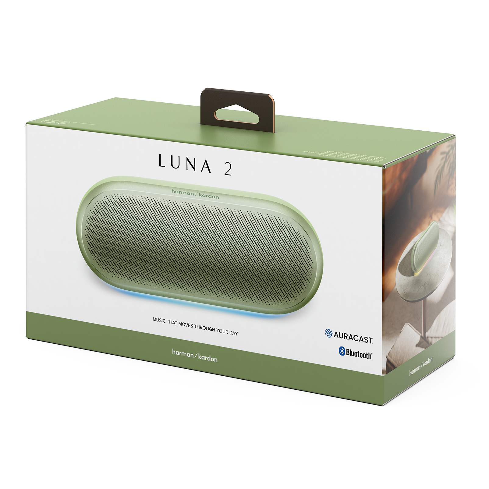 Портативная колонка Harman/Kardon Luna 2 - Ice Mint (HKLUNA2MITEU)