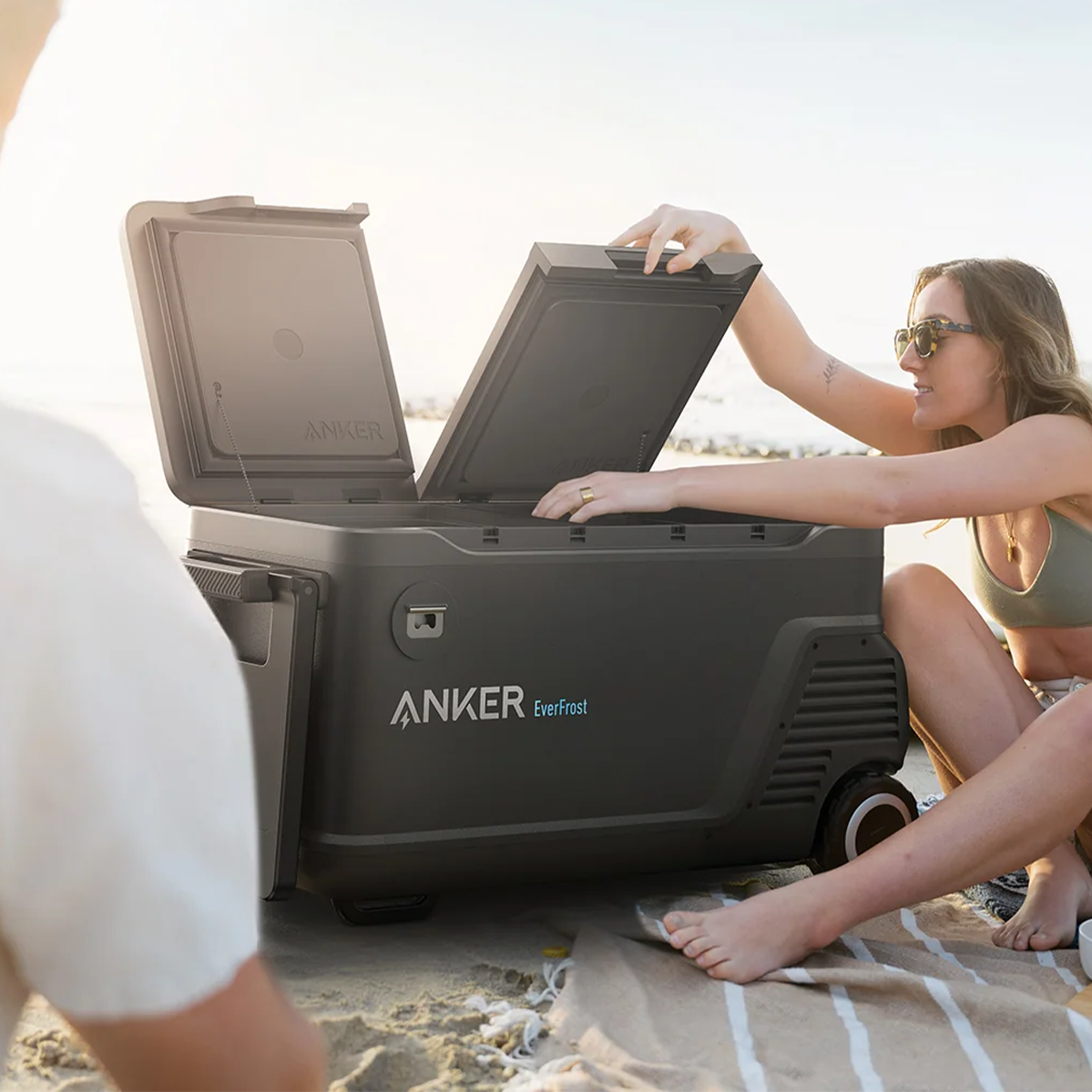 Портативный холодильник Anker SOLIX EverFrost Powered Cooler 50L (A17A23M2)
