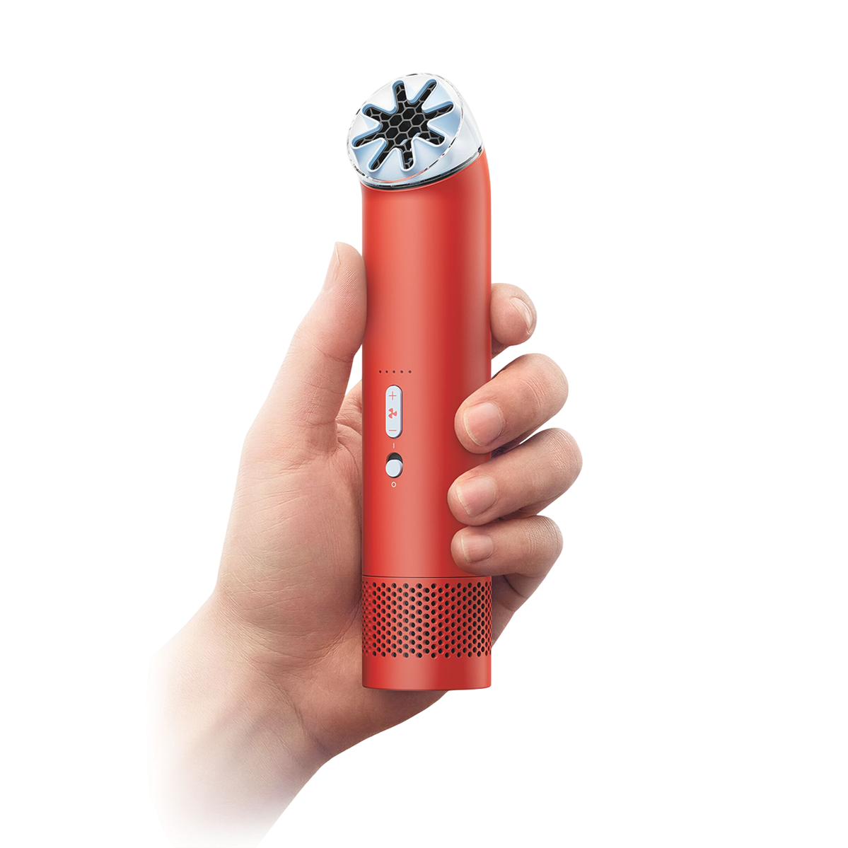 Портативний вентилятор Dyson HushJet Mini Cool - Carnelian/Sky (654847-01)