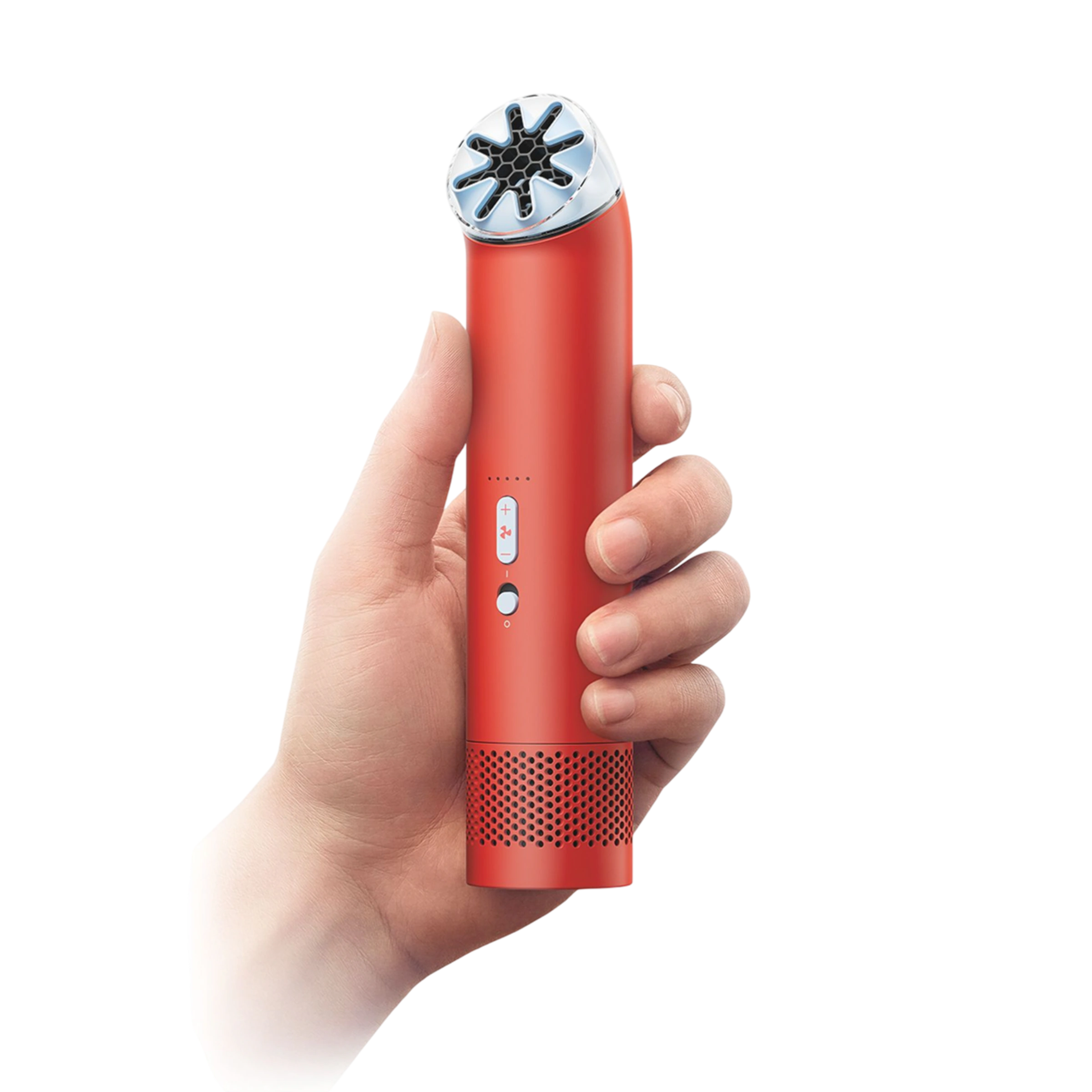 Портативний вентилятор Dyson HushJet Mini Cool - Carnelian/Sky (654847-01)