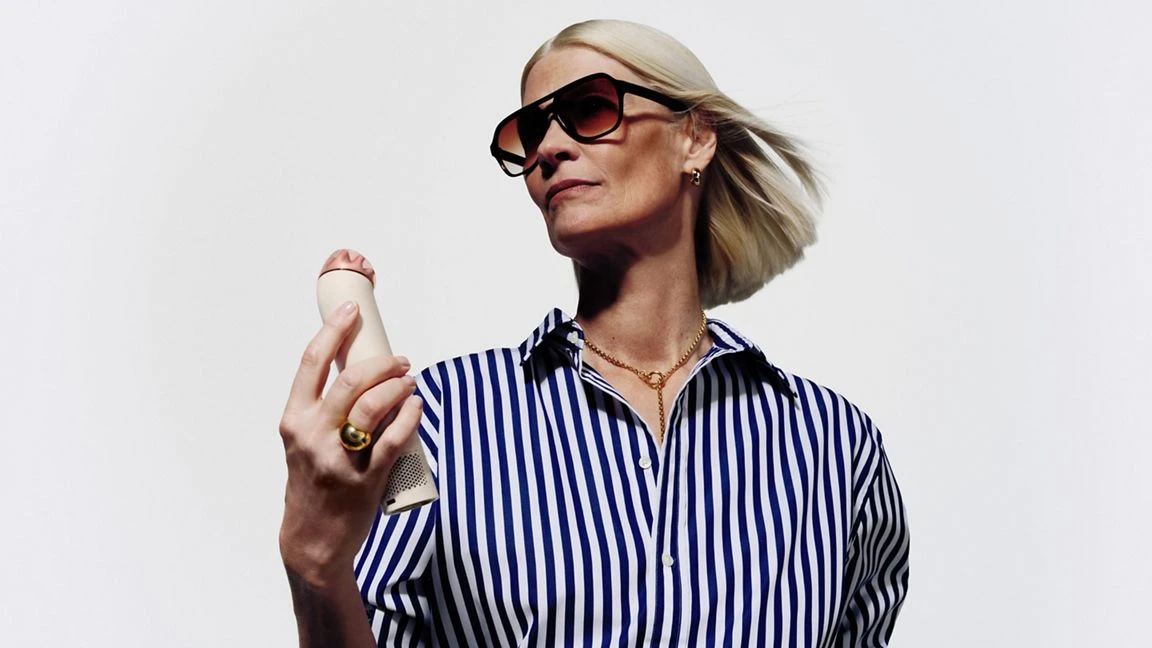 Портативний вентилятор Dyson HushJet Mini Cool - Stone/Blush (641014-01)