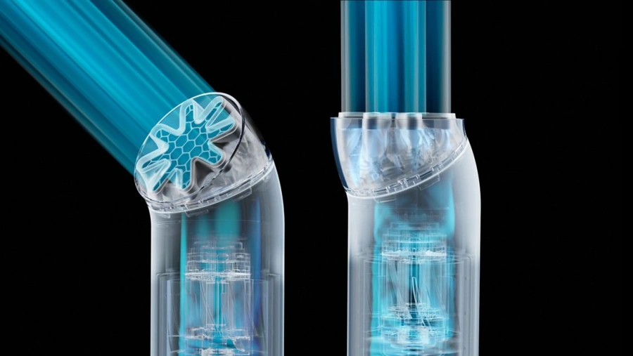 Портативный вентилятор Dyson HushJet Mini Cool - Stone/Blush (641014-01)