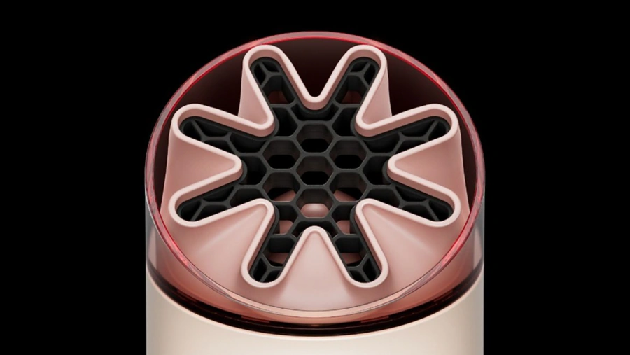Портативный вентилятор Dyson HushJet Mini Cool - Stone/Blush (641014-01)