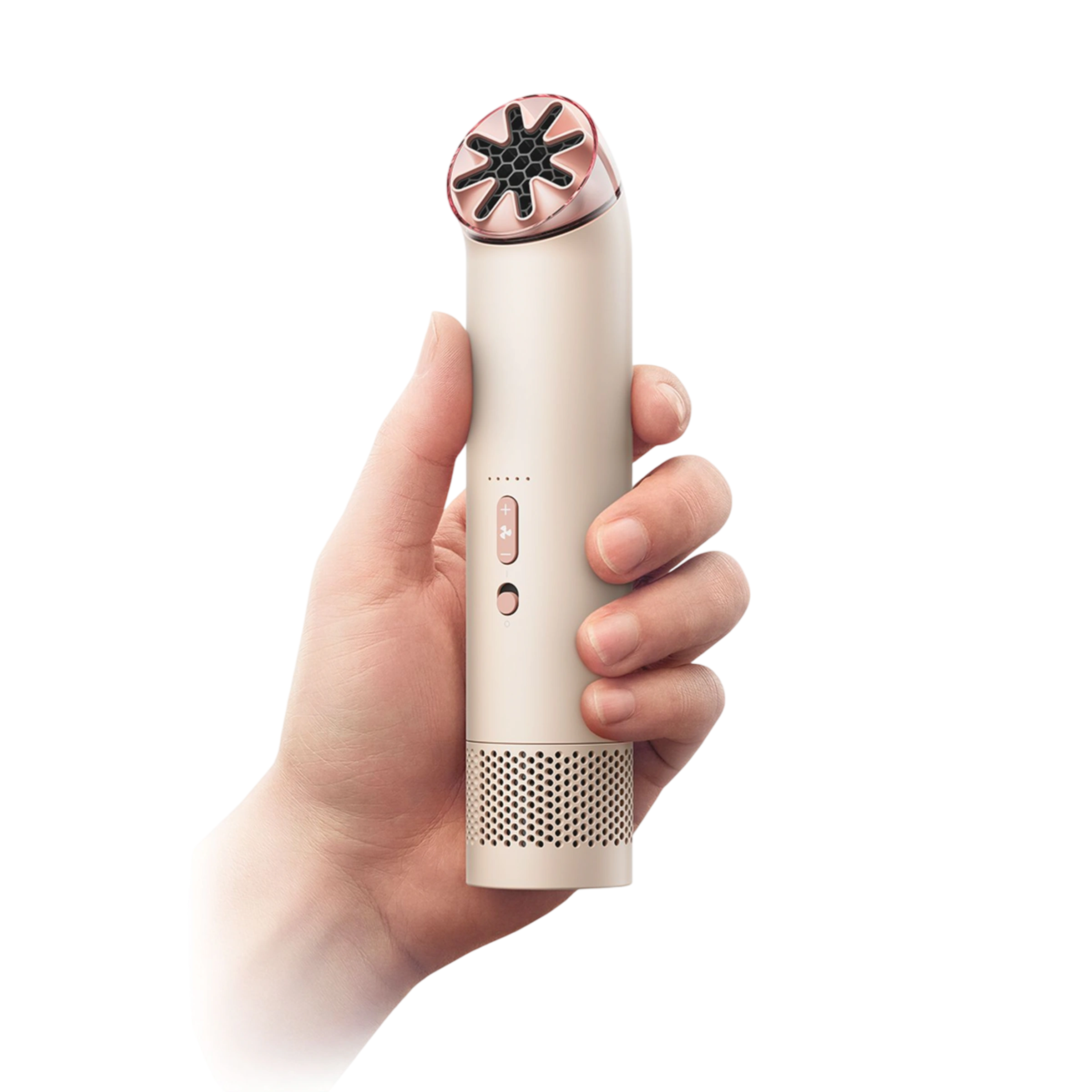 Портативний вентилятор Dyson HushJet Mini Cool - Stone/Blush (641014-01)