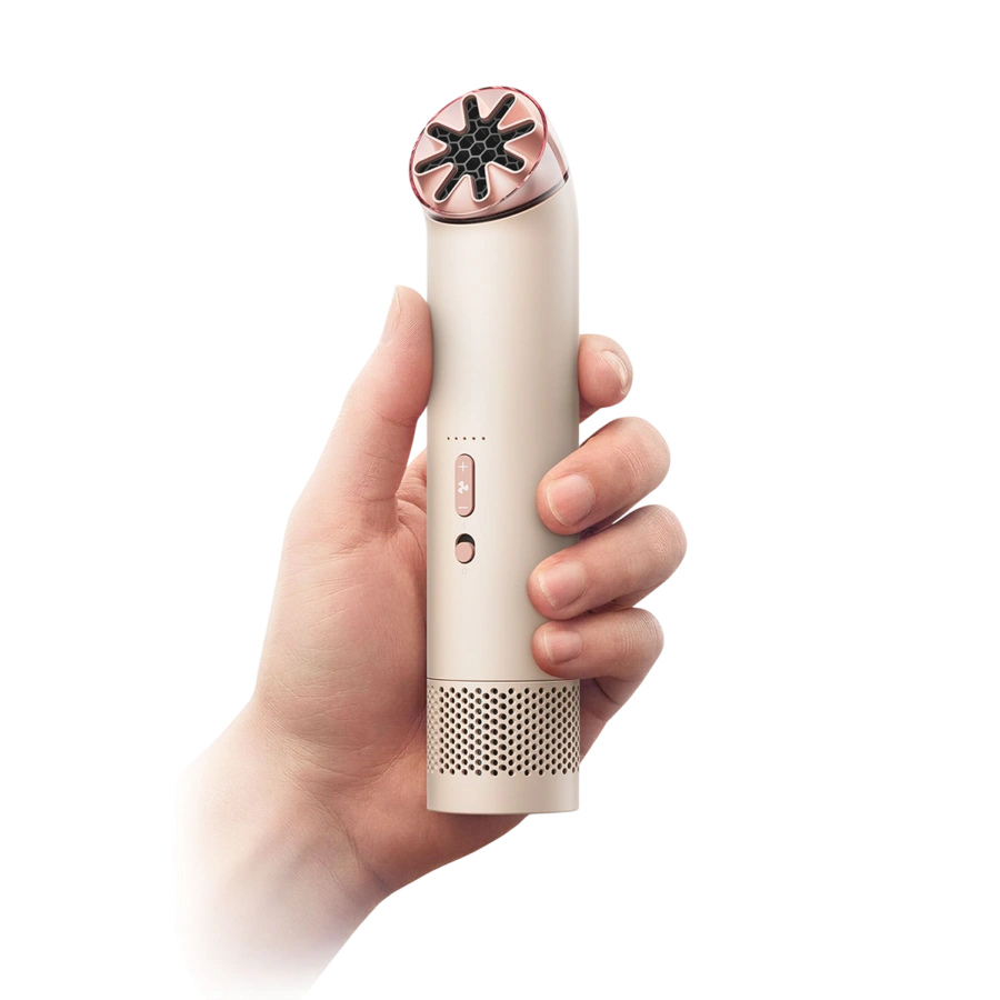 Портативный вентилятор Dyson HushJet Mini Cool - Stone/Blush (641014-01)