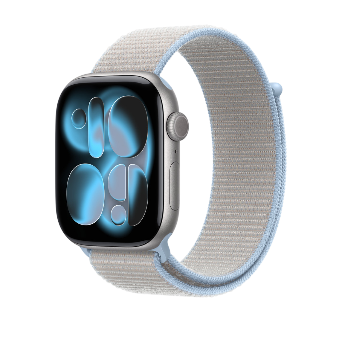 Ремешок Apple Blue Mist Sport Loop для Apple Watch 44/45/46/49mm (MHYU4)