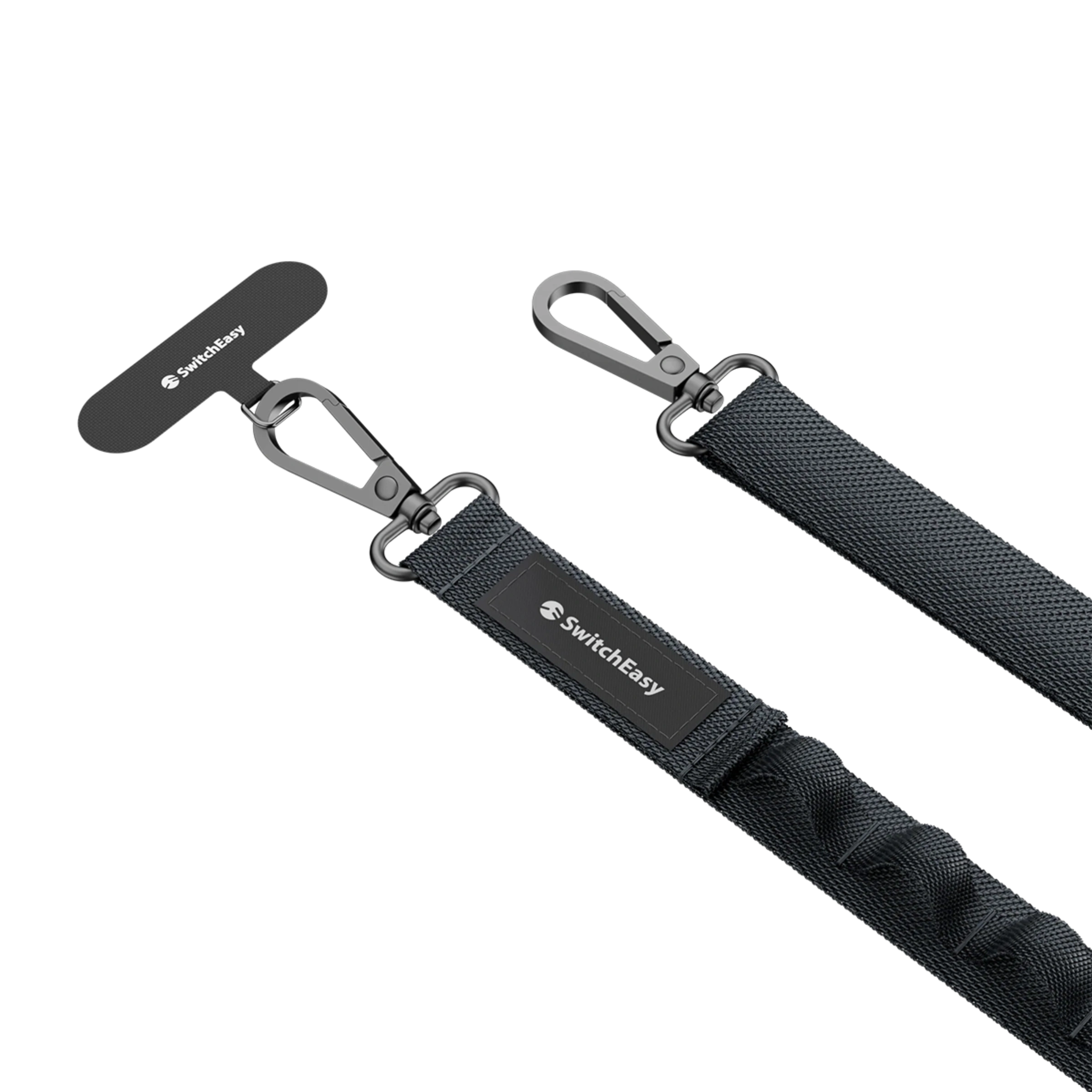 Ремінець через плече SwitchEasy with EasyStrap Card 20 мм - Dark Black (SPHIPH220DK23)