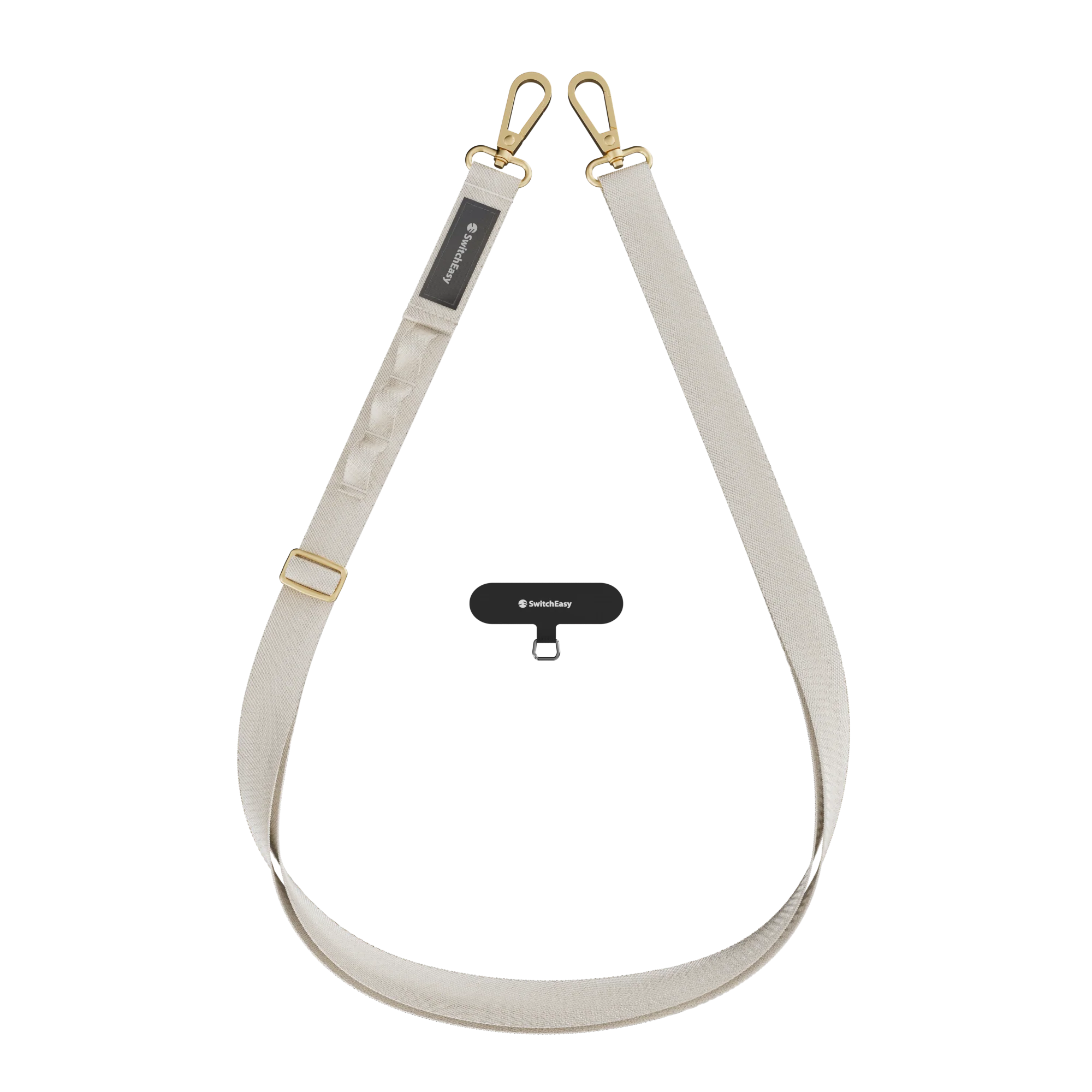 Ремінець через плече SwitchEasy with EasyStrap Card 20 мм - Ice Cream White (SPHIPH220IW23)