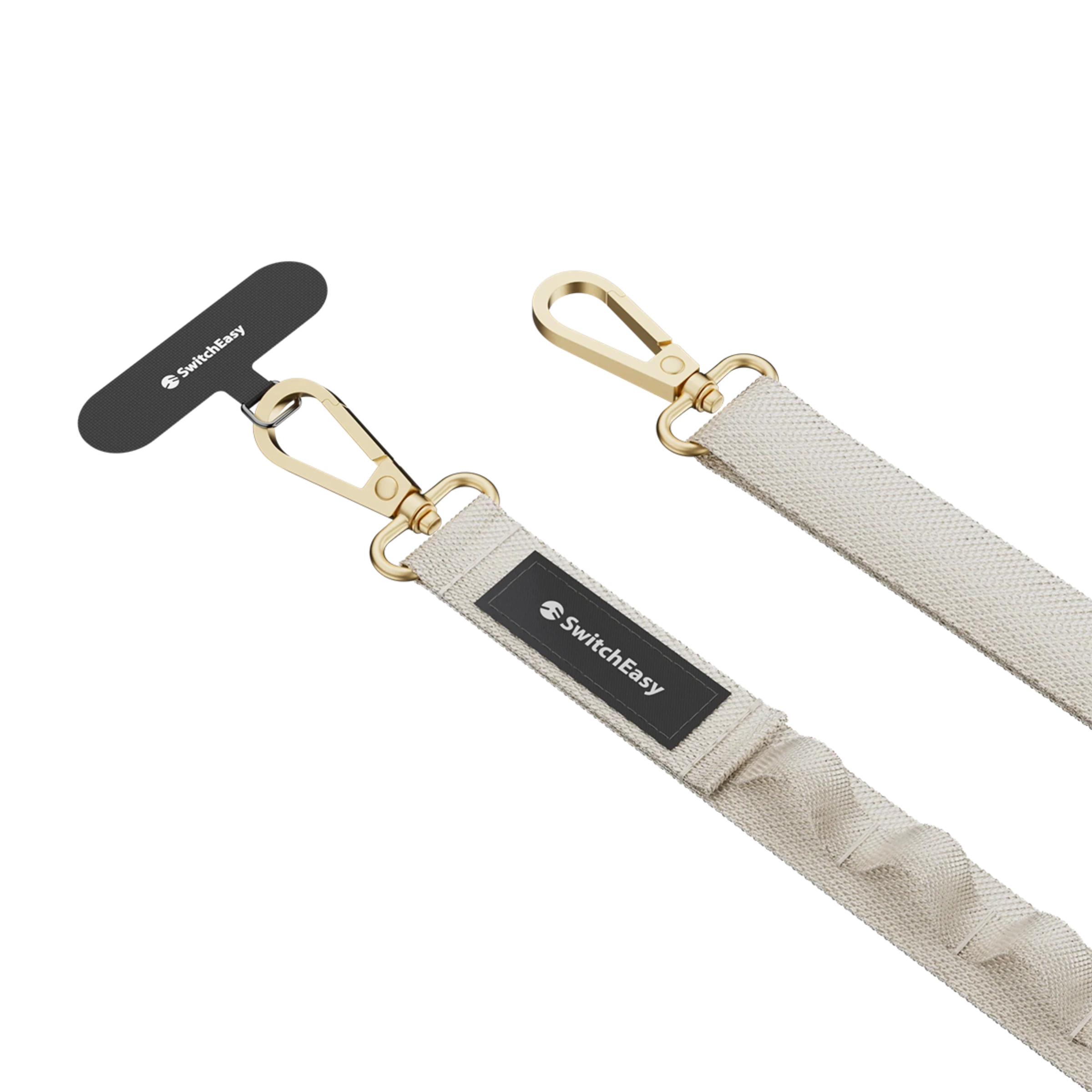 Ремінець через плече SwitchEasy with EasyStrap Card 20 мм - Ice Cream White (SPHIPH220IW23)