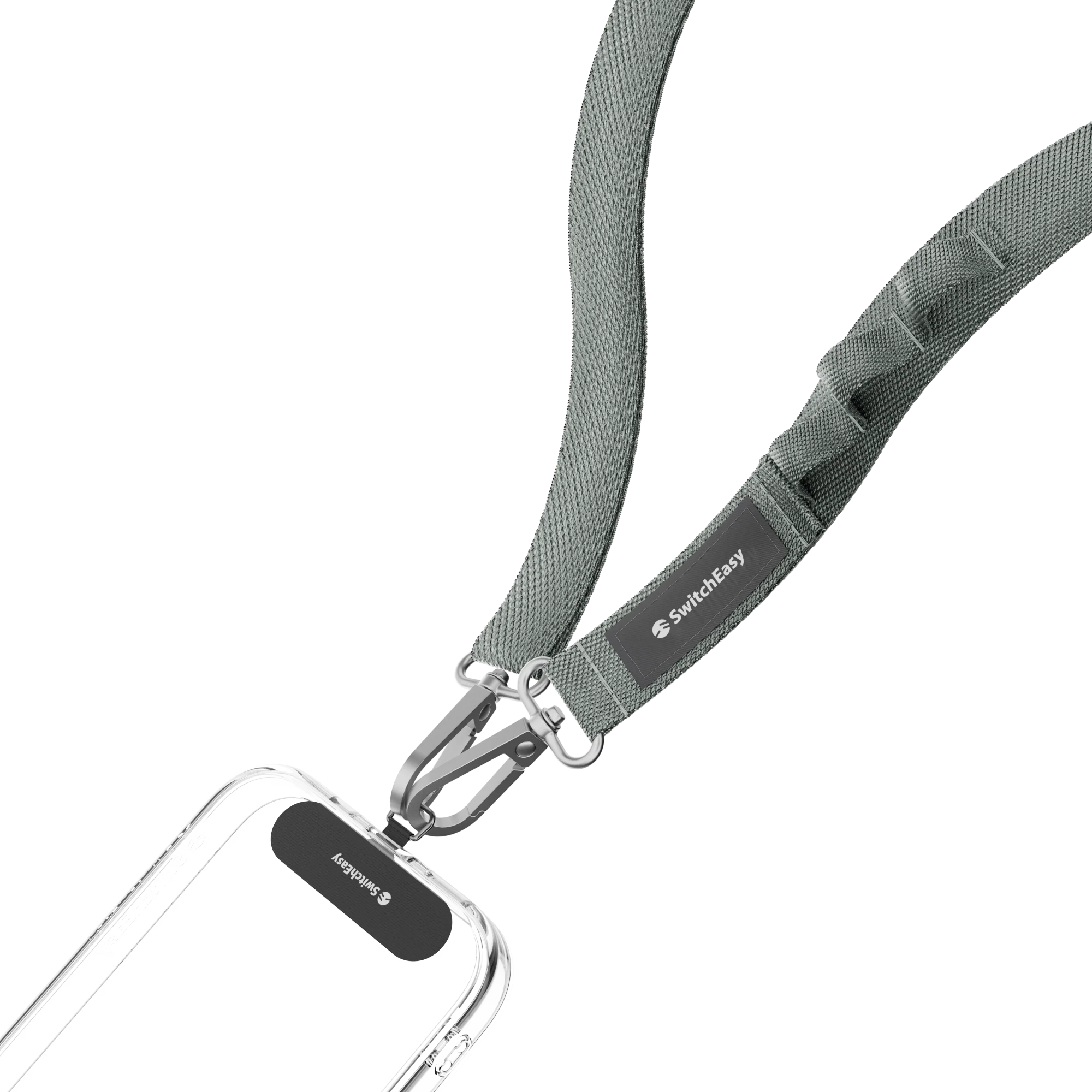 Ремінець через плече SwitchEasy with EasyStrap Card 20 мм - Noctilucent Blue (SPHIPH220NL23)