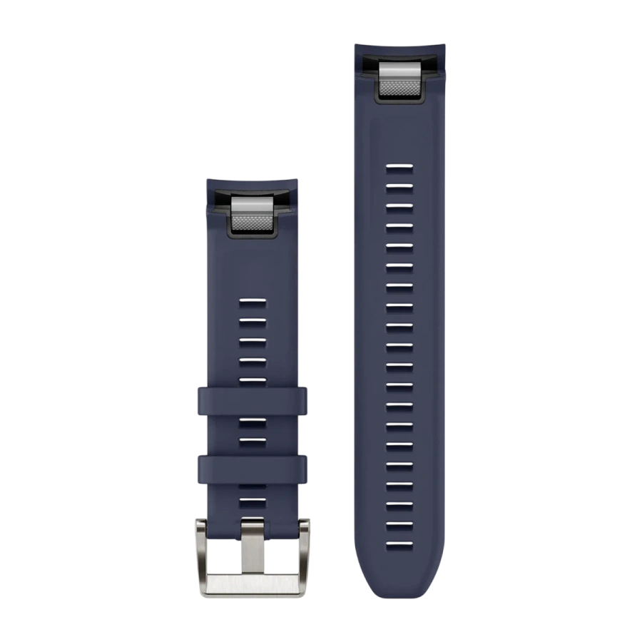 Ремінець Garmin QuickFit 22 Watch Bands Silicone для MARQ Gen 2 - Navy (010-13225-02)