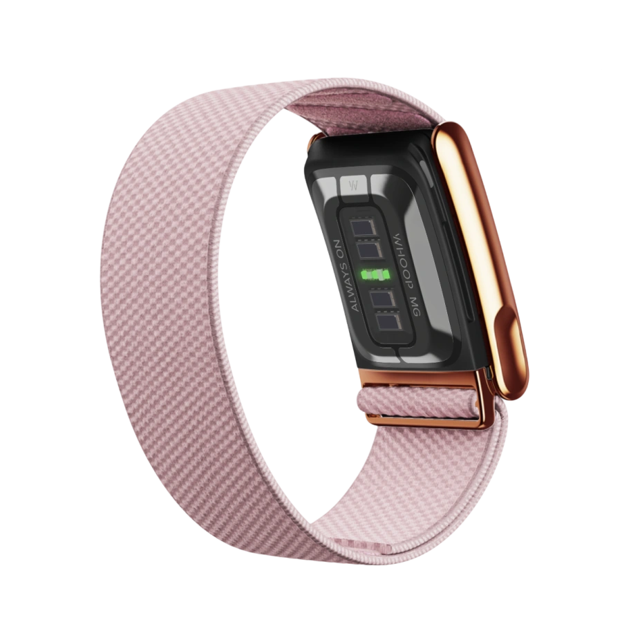 Ремешок WHOOP SuperKnit Band | Blush with Rose Gold/Gold для WHOOP MG