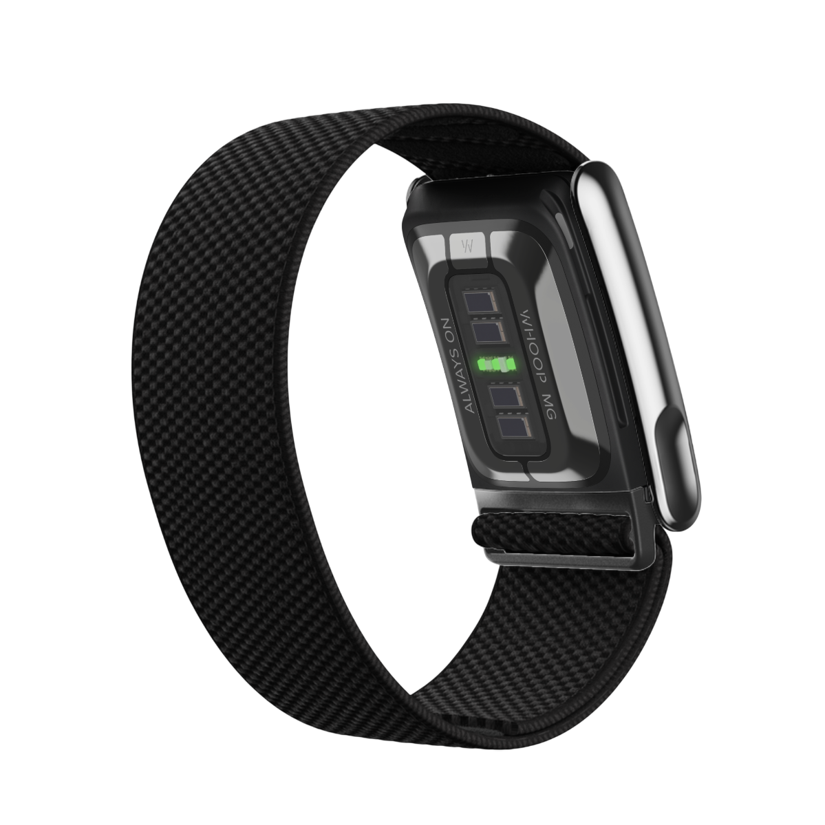 Ремешок WHOOP SuperKnit Band | Obsidian with Titanium/Gold/Smoke для WHOOP MG