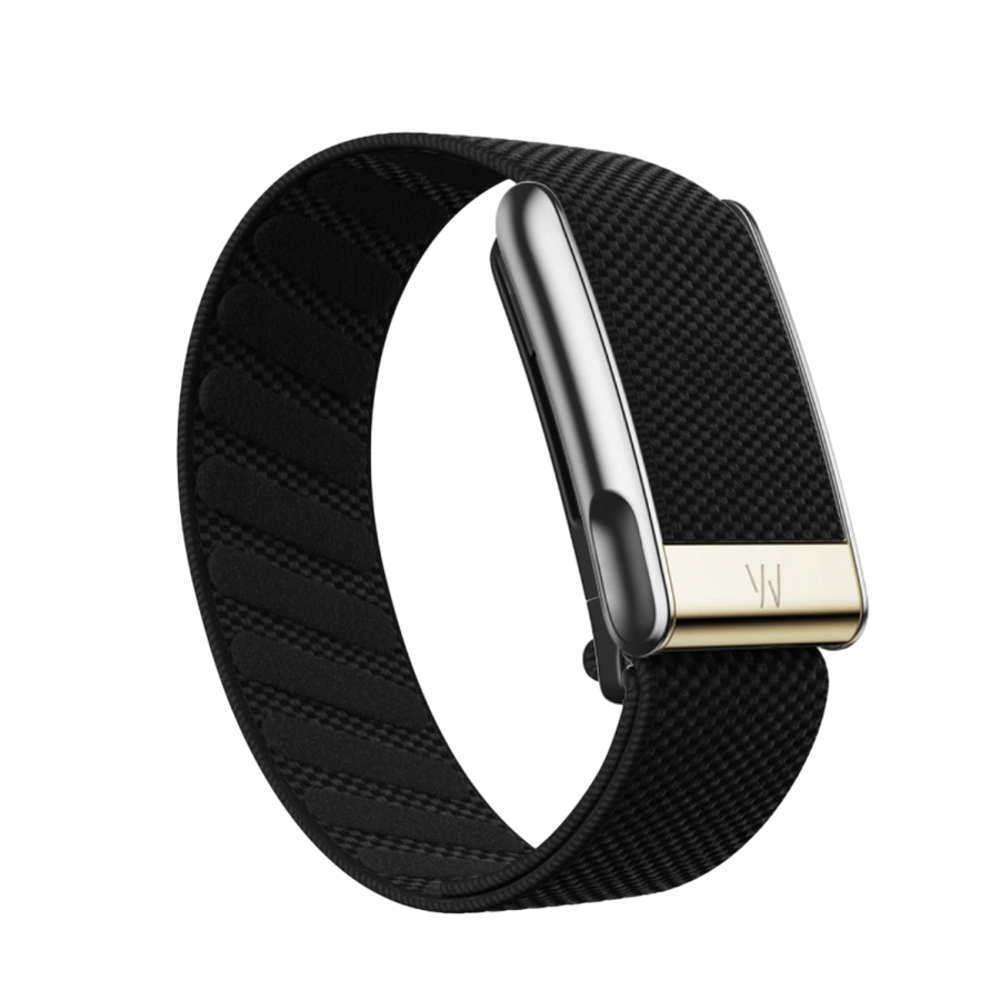 Ремешок WHOOP SuperKnit Band | Obsidian with Titanium/Gold/Smoke для WHOOP MG