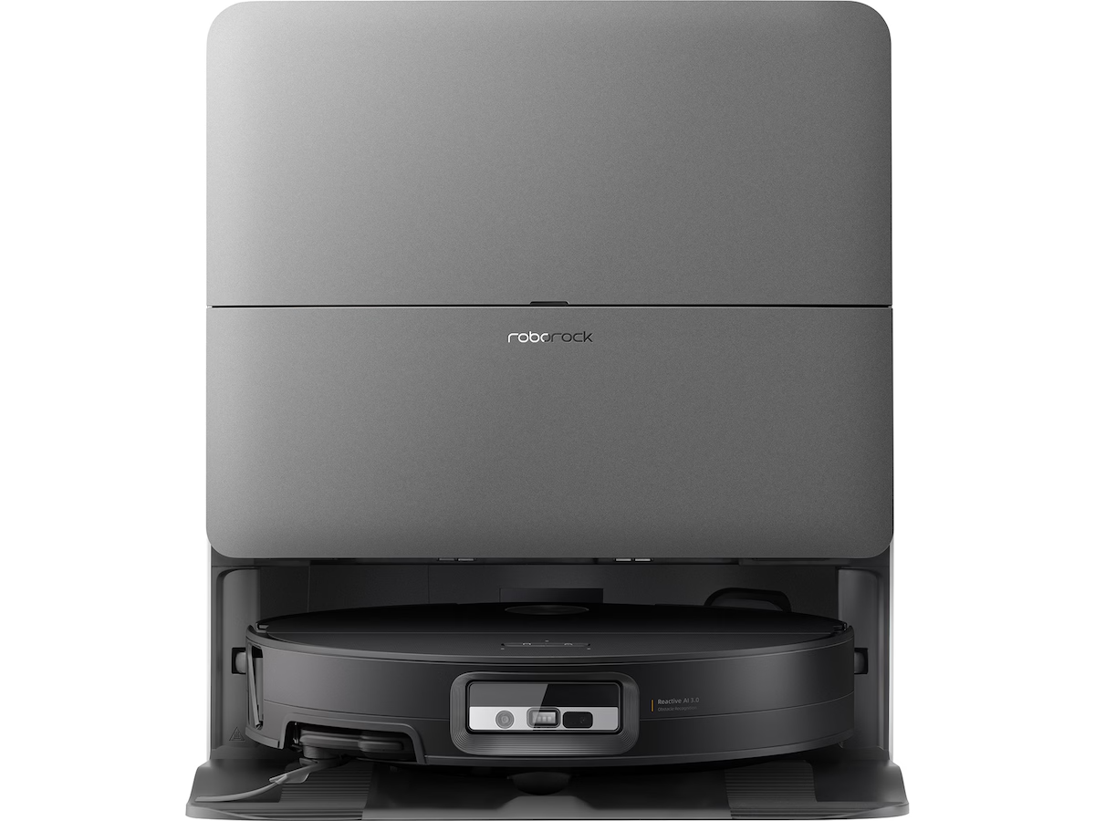 Робот-пылесос с влажной уборкой RoboRock Saros 20 Sonic Complete - Black (S20C52-00)