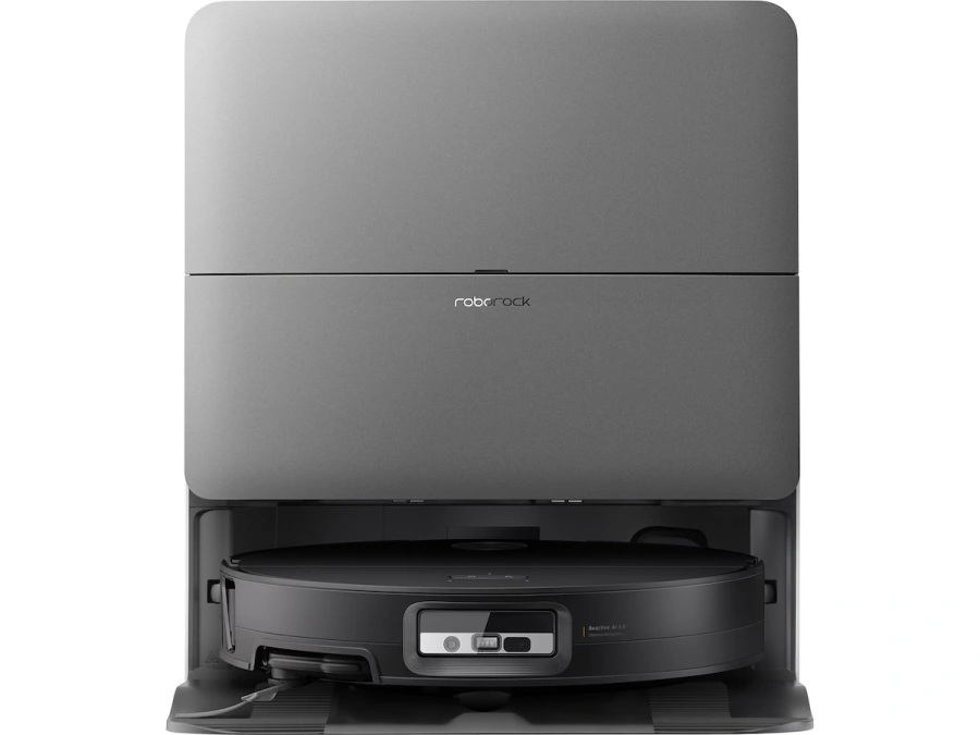 Робот-пылесос с влажной уборкой RoboRock Saros 20 Sonic Complete - Black (S20C52-00)