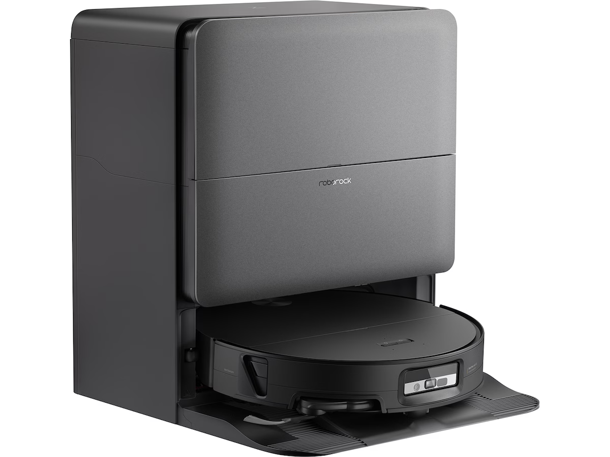 Робот-пылесос с влажной уборкой RoboRock Saros 20 Sonic Complete - Black (S20C52-00)