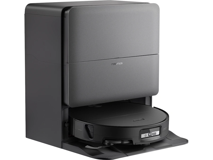 Робот-пылесос с влажной уборкой RoboRock Saros 20 Sonic Complete - Black (S20C52-00)
