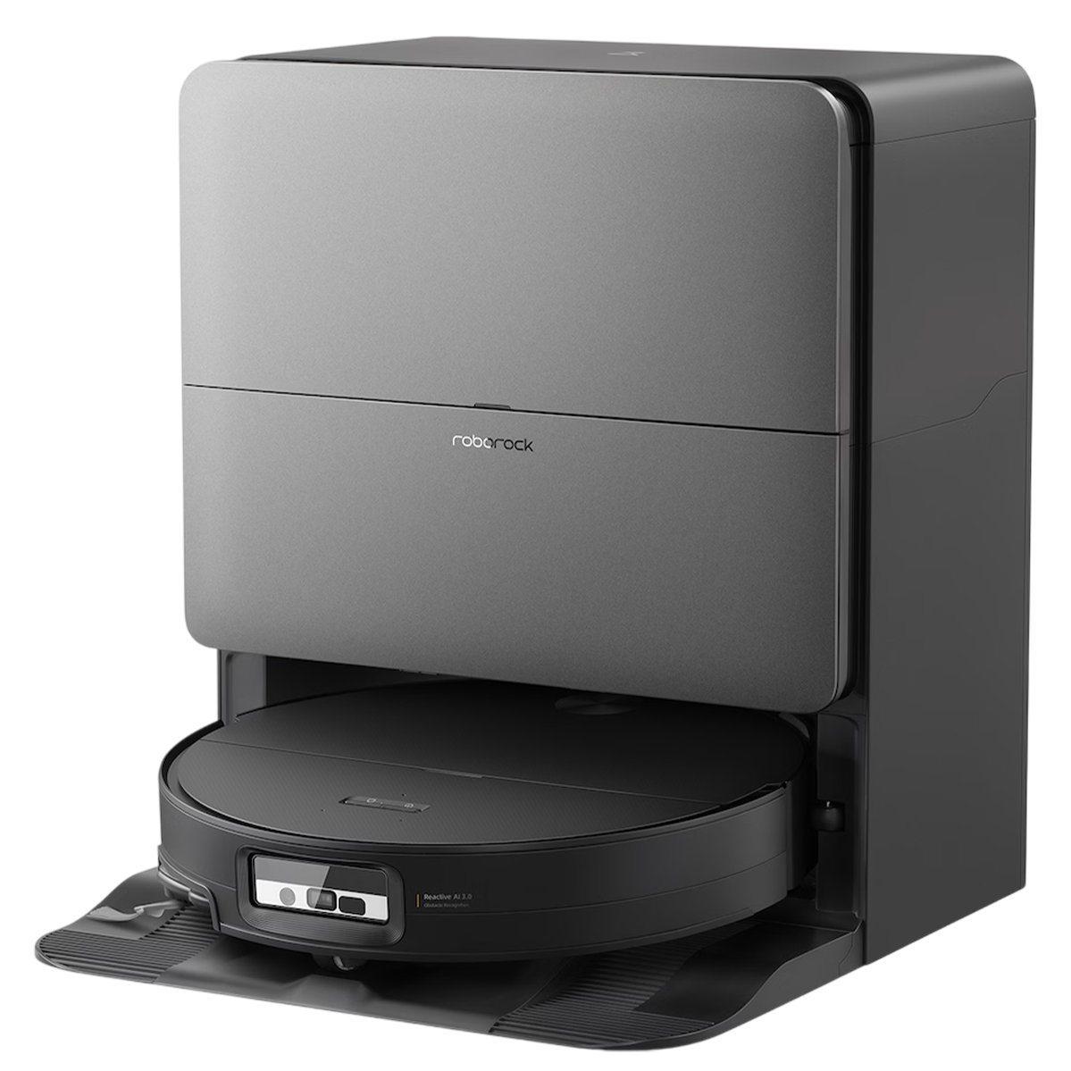 Робот-пылесос с влажной уборкой RoboRock Saros 20 Sonic Complete - Black (S20C52-00)