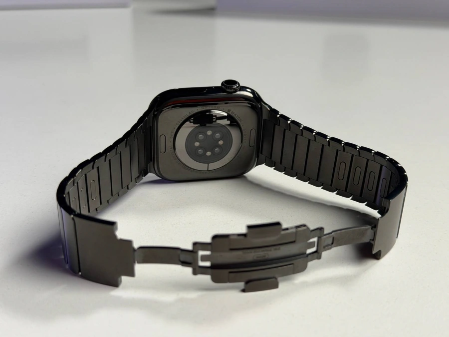 OPEN BOX Apple Watch Series 11 GPS + Cellular 46mm Slate Titanium Case with Slate Link Bracelet (MFC14+MXMK3) - Состояние: новый | Аккумулятор: 100% | Комплектация: полный | Гарантия: 12 мес.