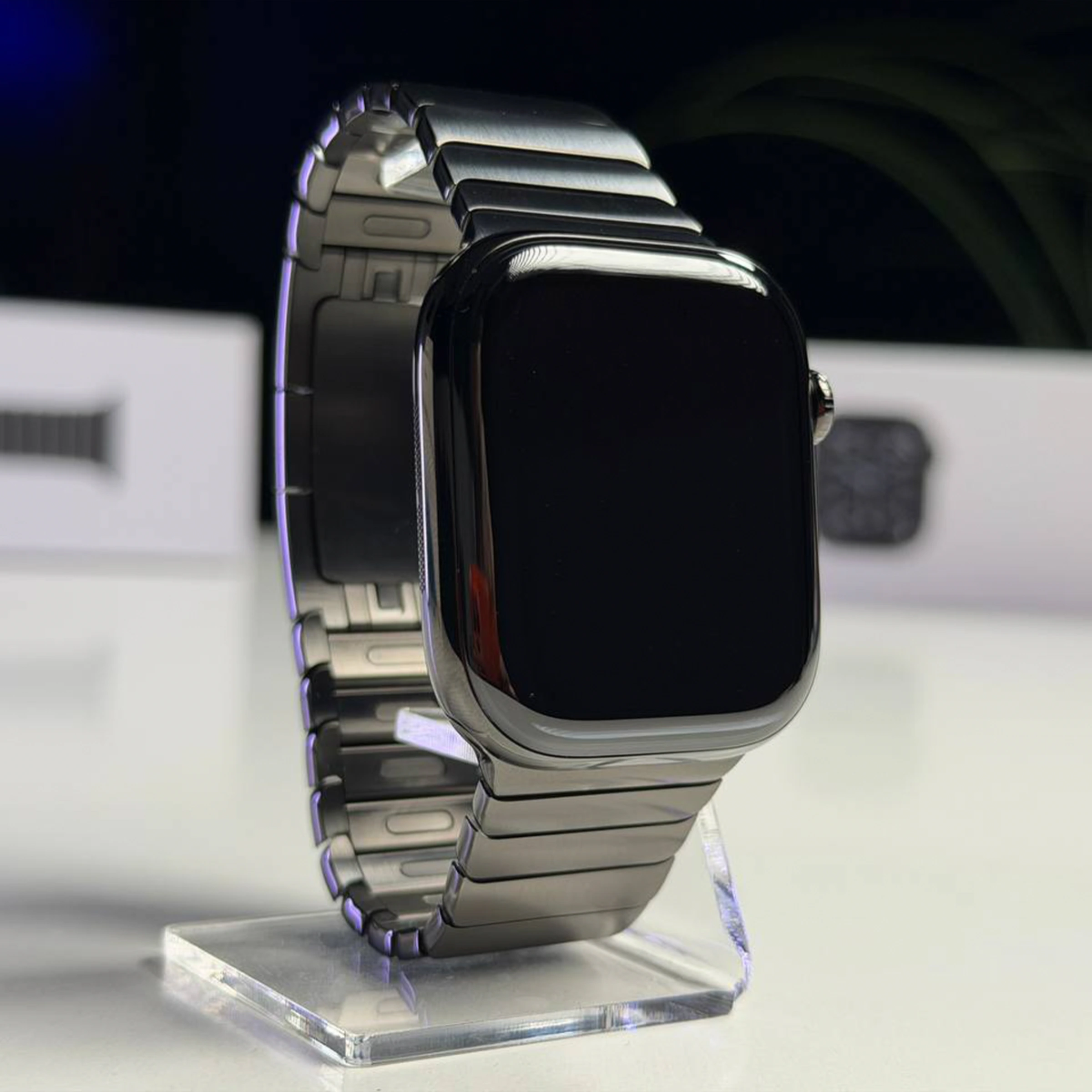 OPEN BOX Apple Watch Series 11 GPS + Cellular 46mm Slate Titanium Case with Slate Link Bracelet (MFC14+MXMK3) - Состояние: новый | Аккумулятор: 100% | Комплектация: полный | Гарантия: 12 мес.