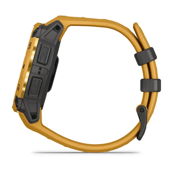 Смарт-годинник Garmin Instinct 3 45 mm Solar Sunburst with Sunburst/Gray Band (010-02934-02)