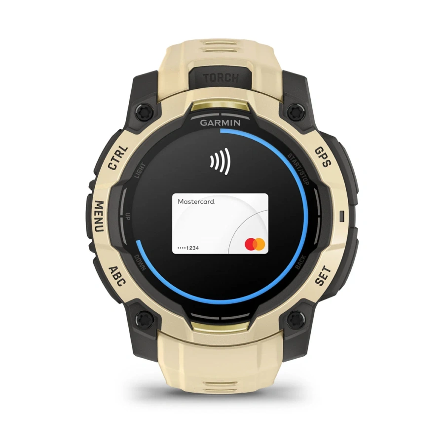 Смарт-годинник Garmin Instinct 3 45mm AMOLED Citrine with Citrine Band (010-02936-02)